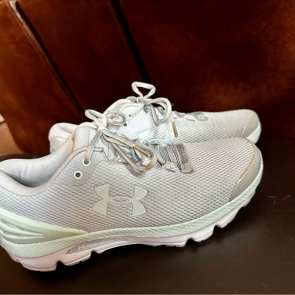 Under Armour Women’s Charged Gemini Running Shoes Size 10 • Mint Green & White - Picture 2 of 10
